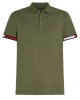 Tommy Hilfiger Erkek Haki Polo Yaka T-Shirt