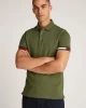 Tommy Hilfiger Erkek Haki Polo Yaka T-Shirt