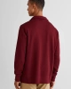 Gant Erkek Bordo Regular Fit Yarım Fermuarlı Sweatshirt