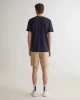 Gant Erkek Lacivert Regular Fit Bisiklet Yaka T-Shirt