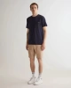 Gant Erkek Lacivert Regular Fit Bisiklet Yaka T-Shirt