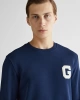 Gant Erkek Lacivert Regular Fit Sweatshirt