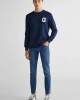 Gant Erkek Lacivert Regular Fit Sweatshirt