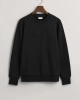 Gant Erkek Siyah Regular Fit Sweatshirt