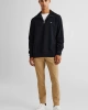 Gant Erkek Siyah Regular Fit Yarım Fermuarlı Sweatshirt