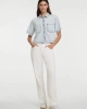 Guess Kadın  Mavi Fit  Jean Gömlek