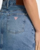 Guess Kadın  Mavi Jean Mini Etek