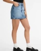 Guess Kadın  Mavi Jean Mini Etek