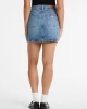Guess Kadın  Mavi Jean Mini Etek