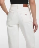 Guess Kadın Beyaz  G06 Mom Jean Pantolon