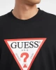 Guess Erkek    Siyah İkonik T-Shirt