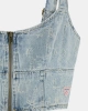 Guess Kadın Mavi  Jean Büstiyer