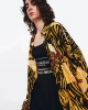 TWIST ANIMAL PRINT OVERSIZE GÖMLEK