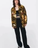 TWIST ANIMAL PRINT OVERSIZE GÖMLEK