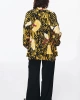 TWIST ANIMAL PRINT OVERSIZE GÖMLEK