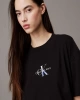 Calvin Klein Kadın Logo Baskılı Siyah T-shirt