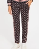 Guess 4G Ve Peony Logolu Scuba Düz Kesim Pantolon