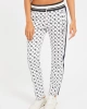 Guess 4G Ve Peony Logolu Scuba Düz Kesim Pantolon