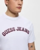 GUESS  Erkek Beyaz T-shirt Yüksek Kalite Pamuk