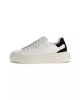 Guess Erkek Beyaz Elba Logolu Bağcıklı Sneaker