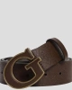 Guess Erkek Kahverengi G Belt Kemer