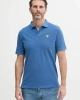 Guess Erkek Lacivert Basic Polo Tişört