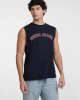 Guess Erkek Lacivert Kolej Baskılı Atlet