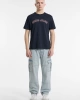 GUESS Erkek Lacivert T-shirt Yüksek Kalite Pamuk