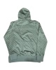 Guess Erkek Tamamı 4G Logolu Kapüşonlu Yeşil Sweatshirt