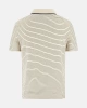 Guess Erkek Mavi Çizgili Polo Yaka Tişört