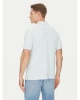 Guess Erkek Mavi Nakışlı Polo Tişört