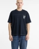 GUESS Erkek Mavi T-shirt - Logolu, Regular Fit