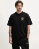 Guess Erkek Siyah Patch Detaylı Tişört