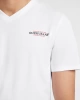 Guess Erkek Slim Fit  Beyaz Kısa Kollu Tişört