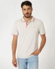 Guess Erkek  Krem Sterch Polo  T-Shirt