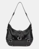 Guess Gloss Vintage Zımba Detaylı Hobo Çanta