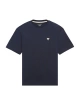 Guess Jeans Erkek Koyu Mavi Mini Üçgen Logolu T-Shirt