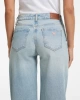 GUESS JEANS Kadın İspanyol Paça Wide-Leg Jean Mavi Denim