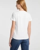GUESS JEANS Kadın Logo İşlemeli Tişört Beyaz