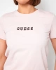 GUESS JEANS Kadın Logo İşlemeli Tişört Pembe