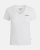 Guess Jeans Kadın Mini Beyaz V Yaka T-Shirt
