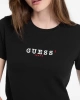 Guess Jeans  Kadın Nakış İşlemeli Siyah T-Shirt