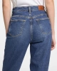 JEANS Kadın Relaxed Mom Fit Denim Jean Yüksek Bel