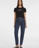 Guess Jeans Kadın Slim Mini Siyah T-Shirt