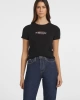 Guess Jeans Kadın Slim Mini Siyah T-Shirt