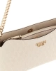 Guess Kadın  Bej  Betula Top Fermuarlı Omuz Çantası