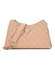 Guess Kadın Bej Giully Üstten Fermuarlı Omuz Çantası