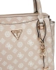 Guess Kadın Bej Rengi Eco Erica İki Bölmeli Satchel Çanta