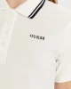 Guess Kadın Beyaz Amaryllis Polo Yaka Tişört