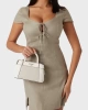 Guess Kadın Beyaz Anadela Mini Satchel Çanta
